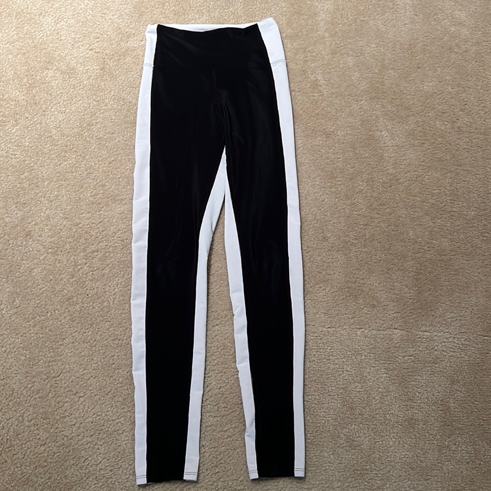 Beach Riot Black and White Leggings